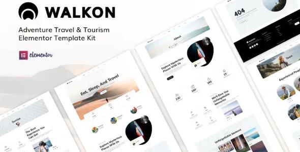 WalkOn – Adventure Travel & Tourism Elementor Template Kit